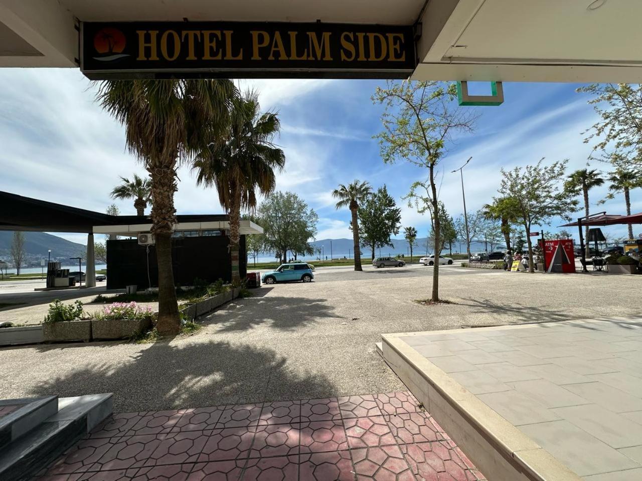 Palm Side Hotel Vlorë Exteriör bild